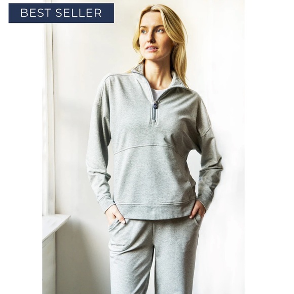 B. Draddy Sweaters - B. Draddy Siobhan Sweatshirt in Grey Heather size XS NWT